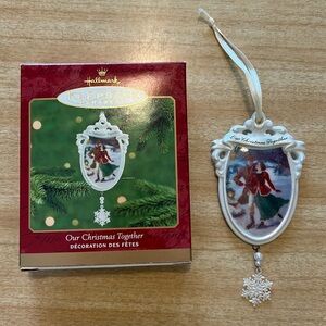 Vintage 2000 Hallmark Ornament Our Christmas Together in Original Box